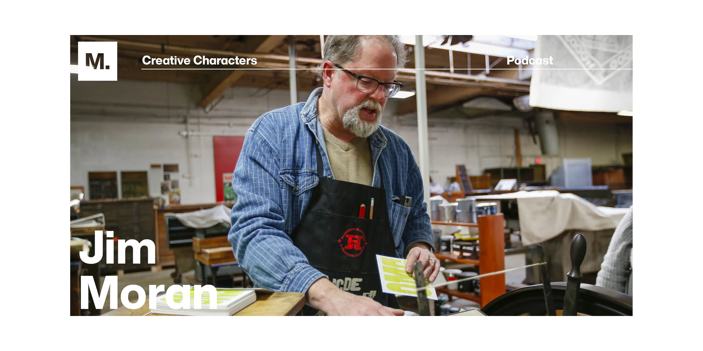 Jim Moran: Preserving print history. | Monotype.